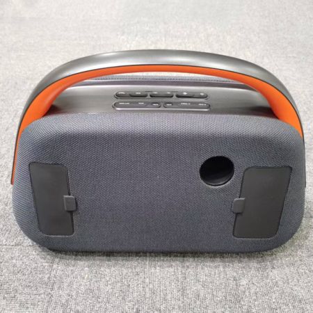 Smart Boombox Speaker with 10.1" Touchscreen, 80W Bass, Bluetooth 5.3, Android 13, HDMI & Guitar Input - Portable Speaker for Camping, Parties & Outdoor with Mic Support & 8000mAh Battery